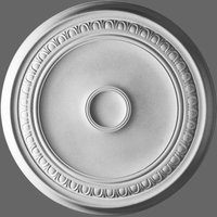 Casa Padrino Stuck Rosette 62 x 62 cm Deckenstuck Deckenrosette Stuckrosette Wandrosette Barock Jugendstil