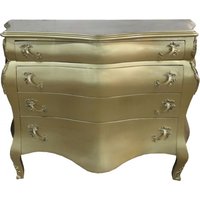 Casa Padrino Barock Kommode Gold B 120 H 94 cm - Handgefertigte Barock Möbel