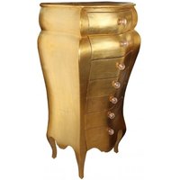 Casa Padrino Barock Kommode Gold 131 x 68 x 46 cm- Antik Stil