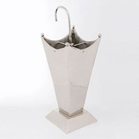 Casa Padrino Schirmständer Neoklassich Aluminium vernickelt Schirmdesign