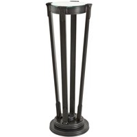 Casa Padrino Luxus Barock Beistelltisch / Säule Messing Vintage Bronze Finish 36 x H 105.5 cm - Tisch Möbel