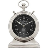 Casa Padrino Designer Luxus Vintage Tischuhr Main De Brignac- Edel & Prunkvoll