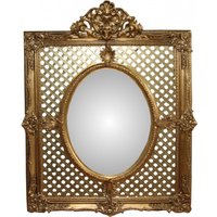 Casa Padrino Barock Luxus Spiegel Gold B 101 cm, H 141 cm - Edel & Prunkvoll - Limited Edition