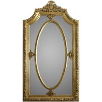 Casa Padrino Barock Spiegel 115 x H. 215 cm - Luxus Wandspiegel