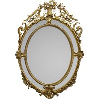 Casa Padrino Luxus Barock Spiegel 85 x H. 115 cm - Edel & Prunkvoll