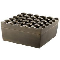 Casa Padrino Luxus Messing Aschenbecher - Designer Accessoires