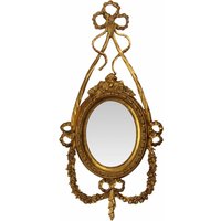 Casa Padrino Barock Wandspiegel Gold im italienischem Stil B 59 x H 125.5 cm - Edel & Prunkvoll