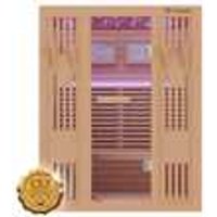 Dewello Finnische Traditionelle Sauna MINTO 150cm x 130cm