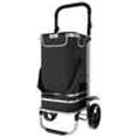 24MOVE® Trolley VEHLO Einkaufstrolley klappbar schwarz