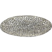 FineBuy Aktion 14% Rabatt auf elegante runde Metallschale 44cm