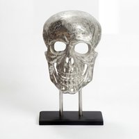 FineBuy Aktion 29% Rabatt auf 57 cm großen Aluminium Totenkopf