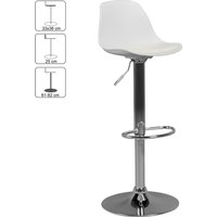 FineBuy HAINAN, Barhocker Kunstleder, Hocker Sitzhocker Tresenhocker, Design Barstuhl Tresenstuhl Barmöbel