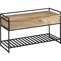 FineBuy Rabatt 18% sparen auf 90 cm Sitzbank aus Mango Massivholz
