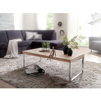 Wohnling Akazie Couchtisch Massiv 120 x 60 x 40 cm