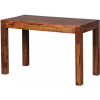 Wohnling Design Esstisch Massiv 120 x 60 x 76 cm Sheesham Massivholz