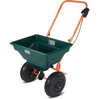 Casaria Gardebruk Streuwagen 20L Gummiräder