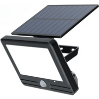 LUXULA Solar Wandleuchte mit PIR-Sensor, 10 Stunden Leuchtdauer, 4000 K (neutralweiß)