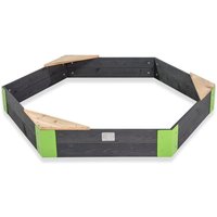 Exit Toys Aksent Holzsandkasten sechseckig