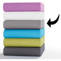 Kinzler Premium-Jersey-Spannbetttuch - ca. 180 - 200 x 200 cm