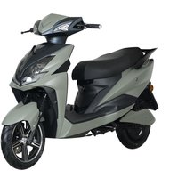 GT Union E-Motorroller e-Adler 45 kmh, dunkelguen, 1 Akku, mit Top Case und Alarmanlage, GT Union