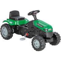 Lemodo Trettraktor ab 3 Jahre, grün, Traktor zum draufsitzen, Kinder Traktor