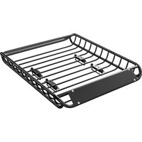 SPORTNOW Dachgepäckträger Universal Dachkorb mit Windschutz, bis 150 kg, Schwarz