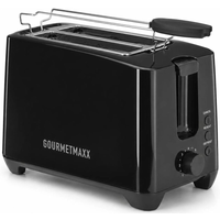 GOURMETmaxx Toaster 750 W schwarz