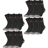 Black+Decker Herren Damen Unisex Sport Socken Essential Crew Baumwolle Black Grey Melange - 6er 9er 12er Pack Black+Decker Herren Damen Unisex Sport Socken Essential Crew Baumwolle Black Grey Melange - 6er 9er 12er Pack