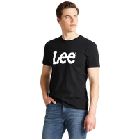 Lee Herren Rundhals T-Shirt Wobbly Logo Lee Herren Rundhals T-Shirt Wobbly Logo