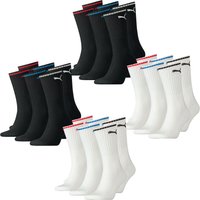 Puma Unisex Herren Damen Socken PUMA SPORT CREW STRIPE - 6er 9er 12er Multipack Puma Unisex Herren Damen Socken PUMA SPORT CREW STRIPE - 6er 9er 12er Multipack