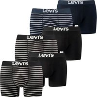 Levis Herren Boxershort Men Vintage Stripe YD Boxer 4er 6er 8er Multipack Levis Herren Boxershort Men Vintage Stripe YD Boxer 4er 6er 8er Multipack
