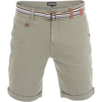 riverso Kurze Hosen Herren Chino Shorts Kurz mit Gürtel RIVKlaas Regular Fit riverso Kurze Hosen Herren Chino Shorts Kurz mit Gürtel RIVKlaas Regular Fit