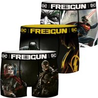 Freegun DC Comics Herren Boxershorts 3er Pack Batman Superman Justice League Freegun DC Comics Herren Boxershorts 3er Pack Batman Superman Justice League