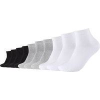 Camano Unisex Socken CA-Soft Organic Cotton Quarter 10er Pack