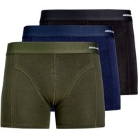 Jack & Jones Herren Boxershort JACBASIC BAMBOO TRUNKS 3er Pack Jack & Jones Herren Boxershort JACBASIC BAMBOO TRUNKS 3er Pack