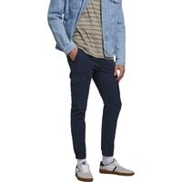 Jack & Jones Herren Cargohose JPSTPAUL JJFLAKE AKM 542 NAVY BLAZER -Tapered Fit - Blau Jack & Jones Herren Cargohose JPSTPAUL JJFLAKE AKM 542 NAVY BLAZER -Tapered Fit - Blau