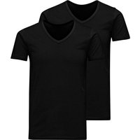 Jack & Jones Herren V-Neck T-Shirt JACBASIC 2er PACK - Regular Fit Jack & Jones Herren V-Neck T-Shirt JACBASIC 2er PACK - Regular Fit