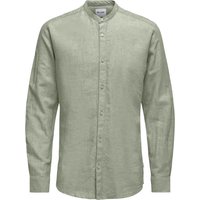 Only & Sons Herren Freizeit Hemd ONSCAIDEN SOLID - Slim Fit Only & Sons Herren Freizeit Hemd ONSCAIDEN SOLID - Slim Fit
