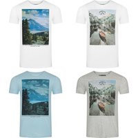 riverso Herren Rundhals T-Shirt RIVLukas Regular Fit 4er Pack riverso Herren Rundhals T-Shirt RIVLukas Regular Fit 4er Pack