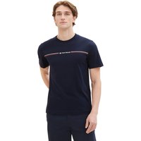 Tom Tailor Herren T-Shirt PRINTED CREWNECK - Regular Fit