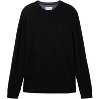 Tom Tailor Herren Rundhals Pullover BASIC CREWNECK - Relaxed Fit Tom Tailor Herren Rundhals Pullover BASIC CREWNECK - Relaxed Fit