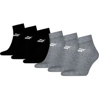 PUMA Herren Damen Unisex ELEMENTS UNISEX QUARTER 6er Pack PUMA Herren Damen Unisex ELEMENTS UNISEX QUARTER 6er Pack