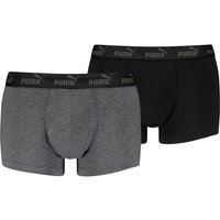 Puma Herren Boxershort ELEMENTS MEN BASIC TRUNKS 2er Pack Puma Herren Boxershort ELEMENTS MEN BASIC TRUNKS 2er Pack