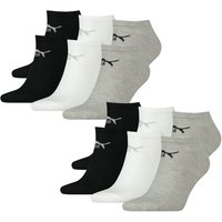 Quartersocken - PUMA HERREN DAMEN UNISEX SNEAKER CLYDE 12er Pack Quartersocken - PUMA HERREN DAMEN UNISEX SNEAKER CLYDE 12er Pack