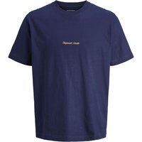 Jack & Jones Herren Rundhals T-Shirt JORNORREBRO EMB TEE SS CREW NECK - Relaxed Fit Jack & Jones Herren Rundhals T-Shirt JORNORREBRO EMB TEE SS CREW NECK - Relaxed Fit