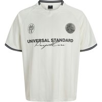 Jack & Jones Herren Rundhals T-Shirt JCOCOVER RETRO FOOTBALL - Relaxed Fit Jack & Jones Herren Rundhals T-Shirt JCOCOVER RETRO FOOTBALL - Relaxed Fit