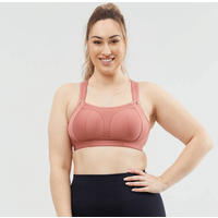 Cake Maternity Popcorn Nursing Sports Bra - XXLDD-F Brick