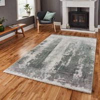 Brooklyn Rug 8595 Ivory Grey Green