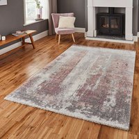 Brooklyn Rug 8595 Ivory Grey Rose