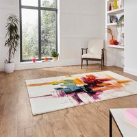 Abstract Rug Sunrise 20752 Multi